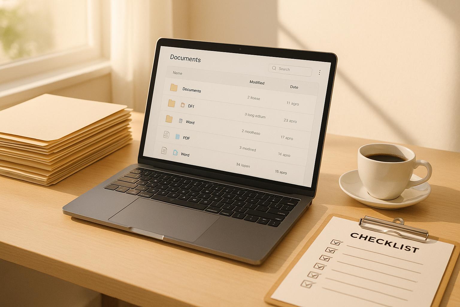 User Onboarding for Document Management: Checklist