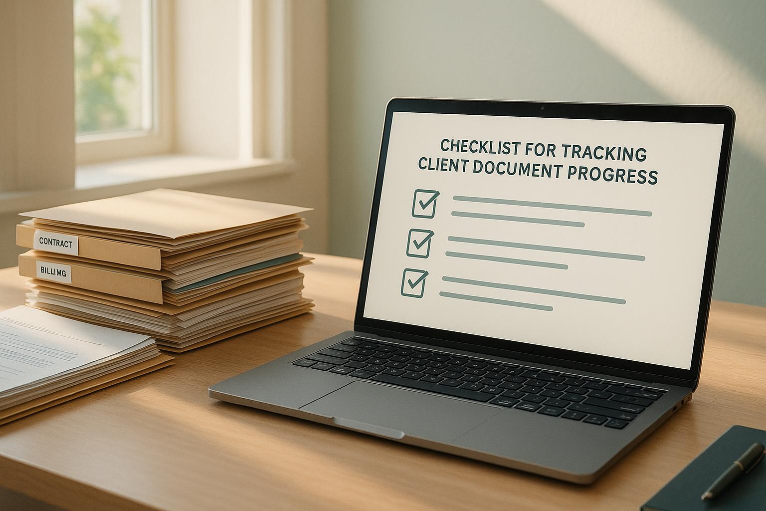 Checklist for Tracking Client Document Progress