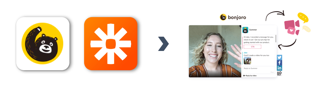 Send personalized video with Bonjoro