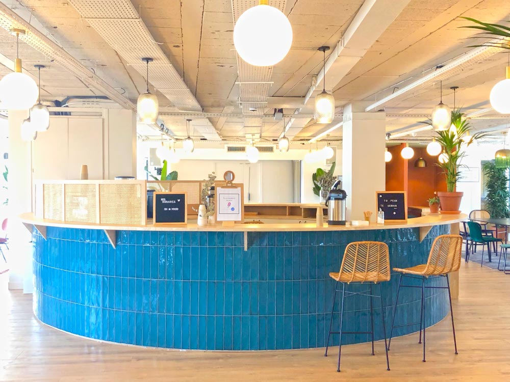 Image showing the Collect office bar