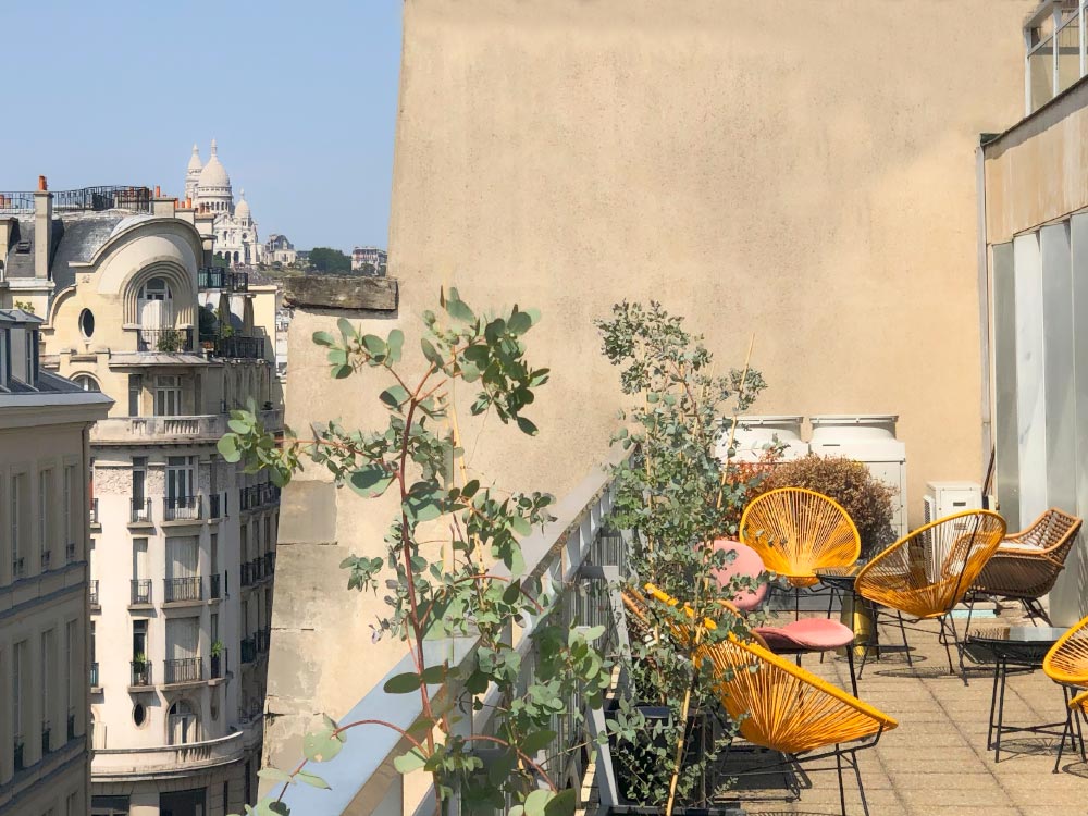 Image showing the Collect office terrace