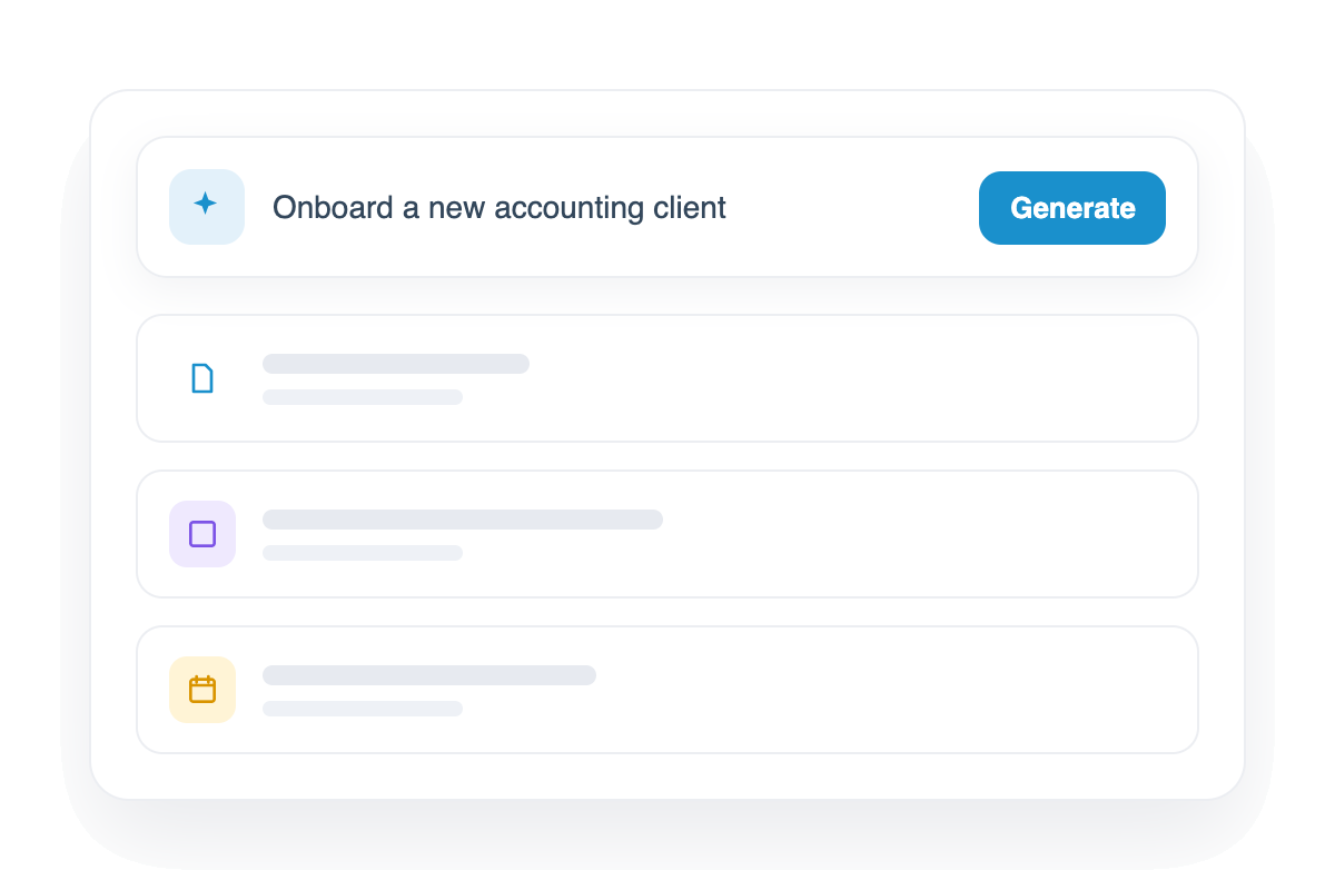 Describing an onboarding in plain language while Collect generates the portal blocks